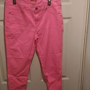 BONGO hot pink pants sz15